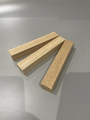 Oak hardwood pen blanks - oak,