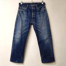 Levi's 501XX 1955 Valencia 555 Selvedge Jeans W36 L36 Distressed Made in USA