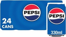 Pepsi Regular Cola , 24 x 330ml 