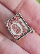 silver 10 bob note  charm