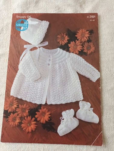 Baby knitted matinee jacket - baby,