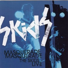 SKIDS - MASQUERADE MASQUERADE : THE SKIDS LIVE  cd free p&p