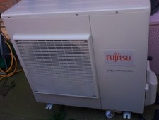 Fujitsu air conditioning split unit Casset both indoor and outdoor unit .