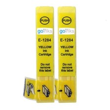 2 Yellow Ink Cartridges