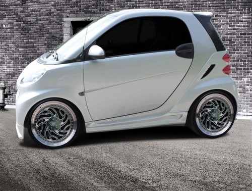 Side skirts for smart fortwo - side,