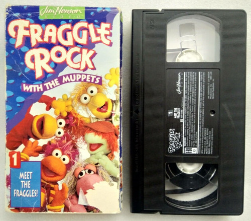 Vhs fraggle rock meet - fraggle, the