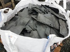 Bulk Bag Reclaimed Broken Welsh Slate Chippings Packing Min 600Kg