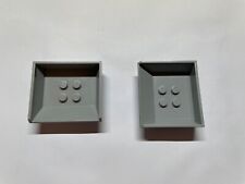 Lego 2 x light bluish gray