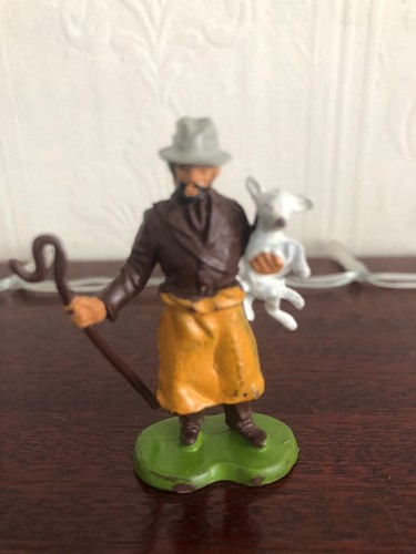 Britains farm shepherd figure - britains,