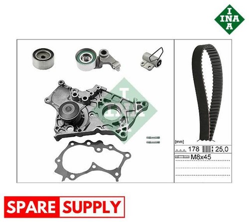 Water pump timing belt - &,