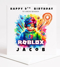 ROBLOX BIRTHDAY CARD