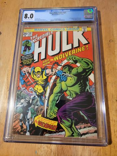 Incredible hulk 181 - hulk, 8.0