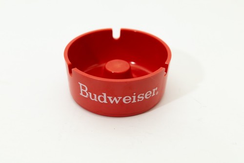 Budweiser red plastic - red, ash