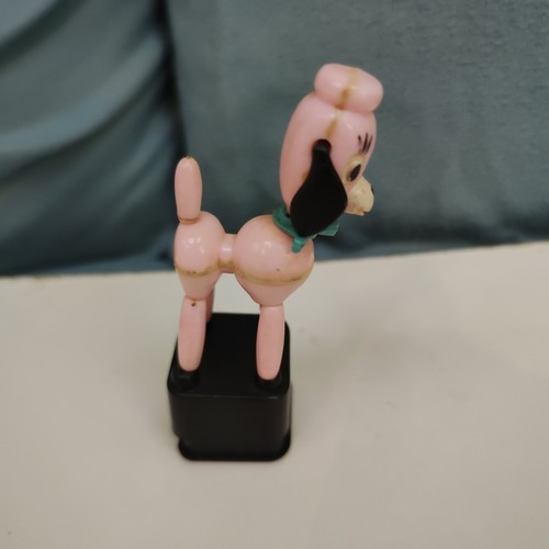 Pink poodle push collapsible - poodle,