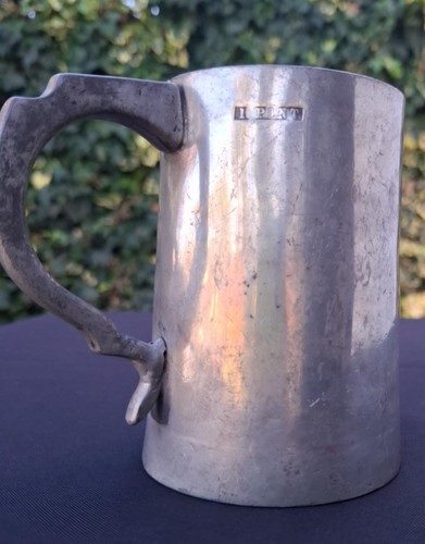 Vintage english pewter pint - vintage,