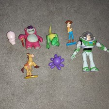 Disney Pixar Mini Toy Story Figures Woody Buzz Lotso Bullseye