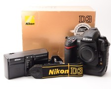 Nikon D3 12.1MP Digital SLR DSLR Camera - Black (Body Only) ***5,344 shots***