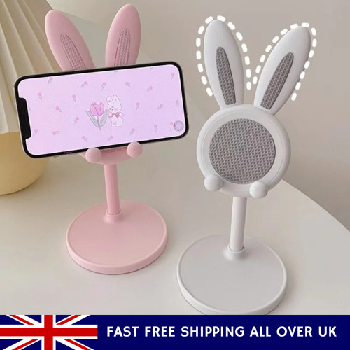 Cute bunny phone - phone, stand