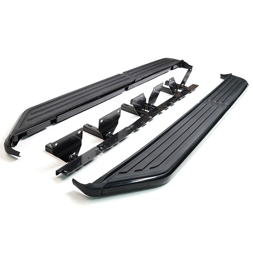 Aluminum side steps running - steps,