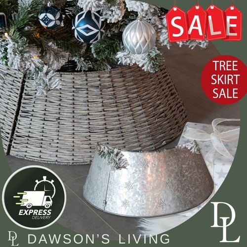 Christmas tree skirt wicker - tree, or