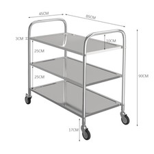 Kitchen Catering Trolley Cart