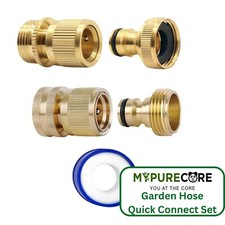 Garden Hose Quick Connect Set