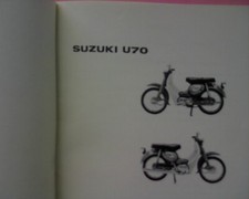 VINTAGE Suzuki U70 Motorcycle