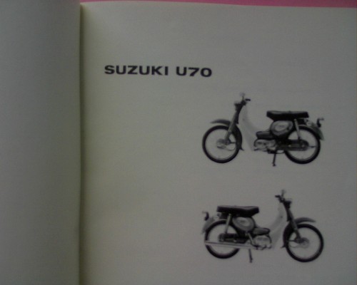 Vintage suzuki u70 - vintage, motorcycle