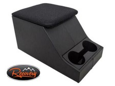 DEFENDER 90/110 CUBBY BOX CENTRE CONSOLE BLACK MESH & CUP HOLDER  DA2035M