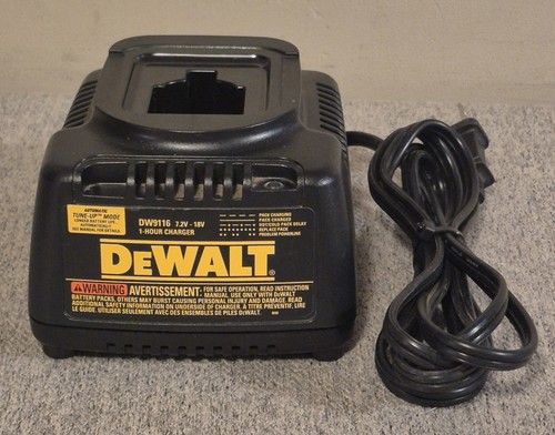 Dewalt dw9116 18v 1 hour - 7.2v-18v, 1-hour
