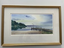 Original Watercolour Lake