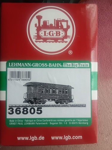 Lgb gauge 36805 wp y - 'g',