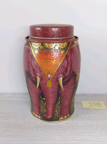 Williamson tea elephant - elephant, tin