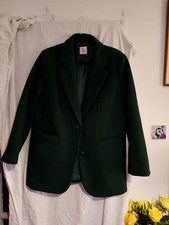 Womens Green Coat. Size 10