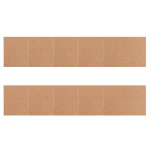 10pcs thick chipboard sheets - 10pcs,