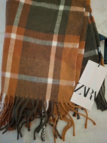 Nwts zara knit pattern plaid - knit,