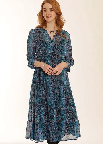Pomodoro snake midi - midi, dress