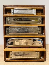 Vintage Hohner Harmonicas Set