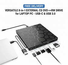 8-in-1 USB C & USB 3.0