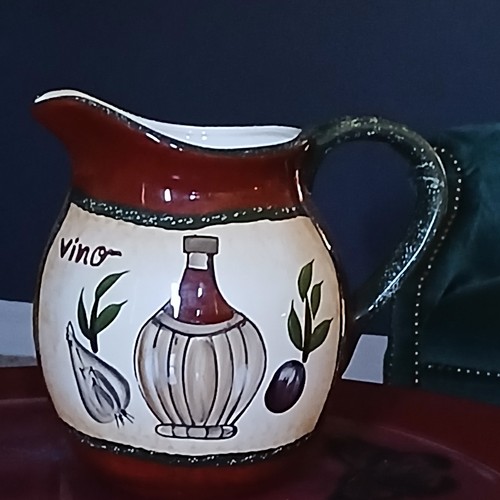 Mediterranean wine pitcher - mediterranean,