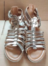 M & S SIZE 5 ROSE GOLD LEATHER