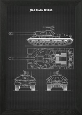 JS 3 Stalin M1945 Framed Wall