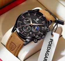 POEDAGAR Men’s Chronograph