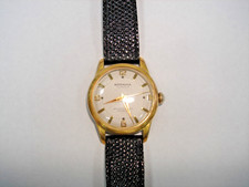 Vintage Mens Rodania Incabloc Gold Watch 17 Jewels