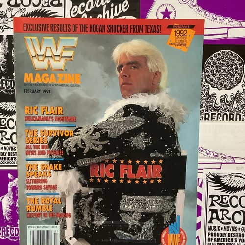 Wwf magazine february 1992 - wwf,