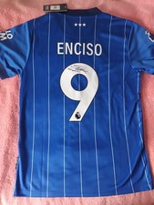 Julio Enciso Signed Football Shirt  Ipswich Town Fc Photo Proof