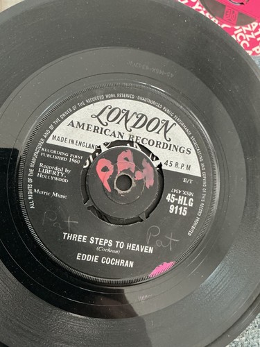 Eddie cochran three steps to - cochran.,
