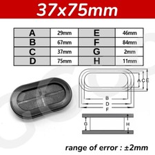 Oval Blanking Rubber Grommets