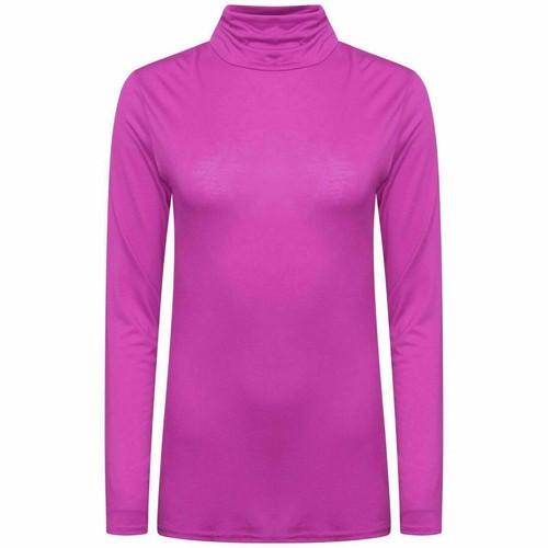Ladies long sleeve polo neck - ladies,