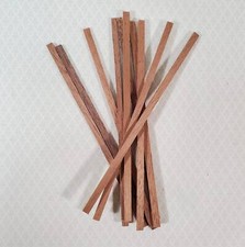 Mahogany Wood Strips 10 Pieces